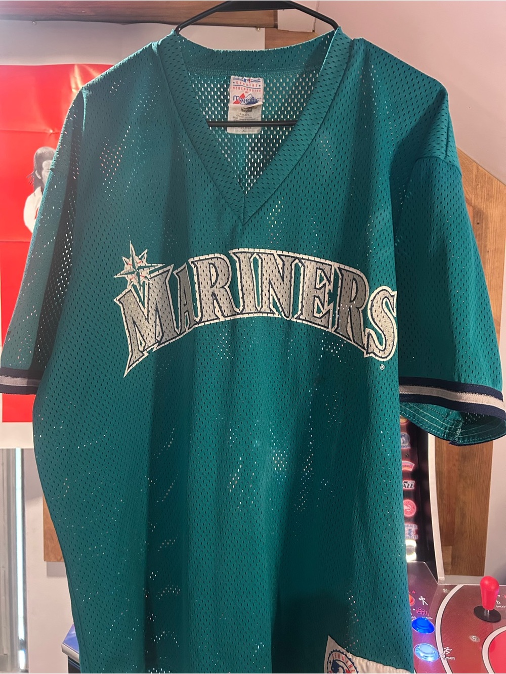 Classic Majestic Seattle Mariners Ken Griffey Junior jersey